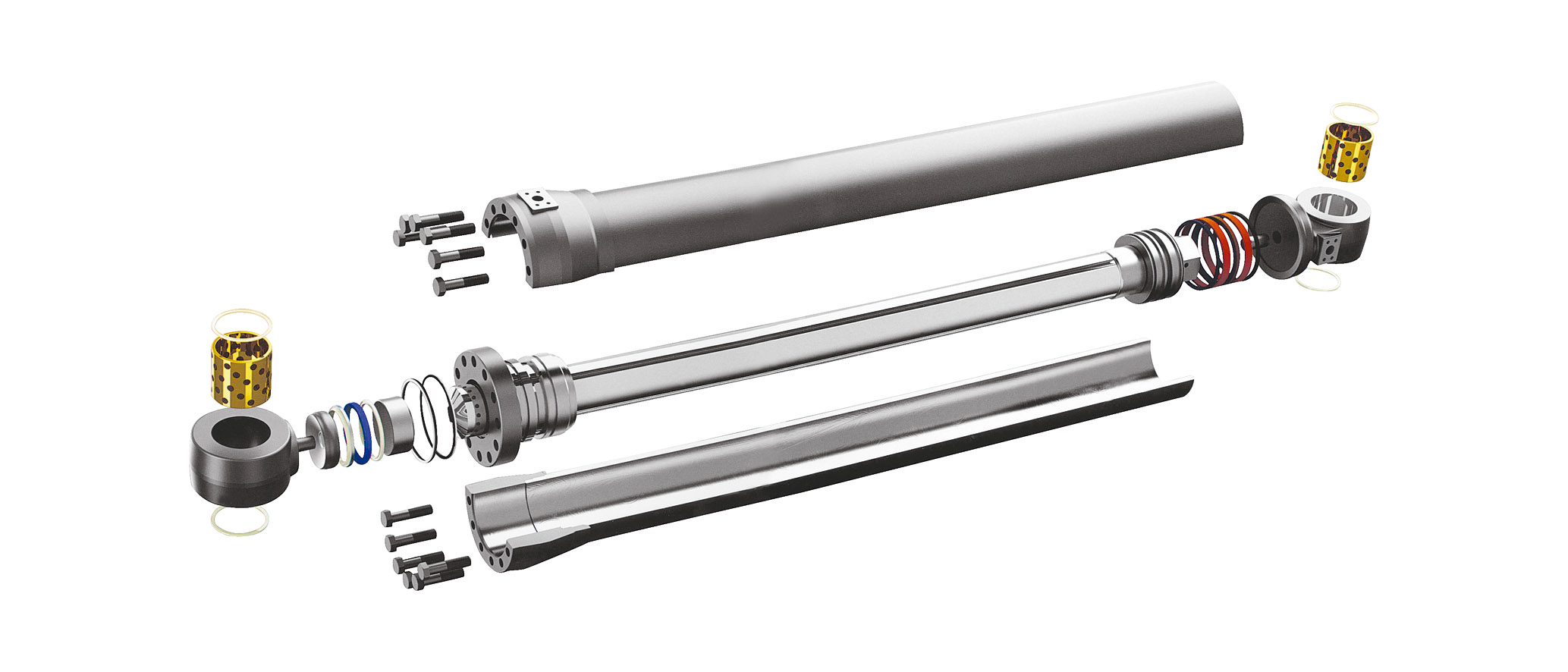 Small double acting hydraulic cylinders excavator cylinder manufacturers